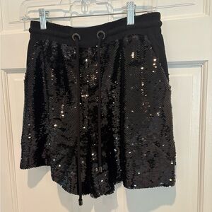 Armani Sequin Drawstring Shorts